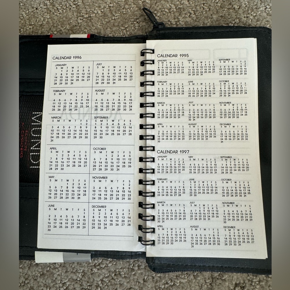 New Mundi Vintage Wallet & Agenda Book